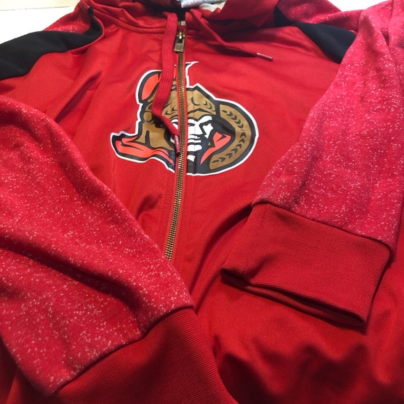 Old Time Hockey Newberry Collection Full Zip Women’s Hoodie NHL Large Ottawa Sen - Picture 3 of 13
